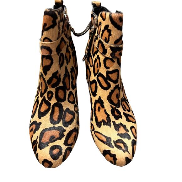 Sam Edelman Mandi Leopard Booties Size 8 NWT - Picture 4 of 15